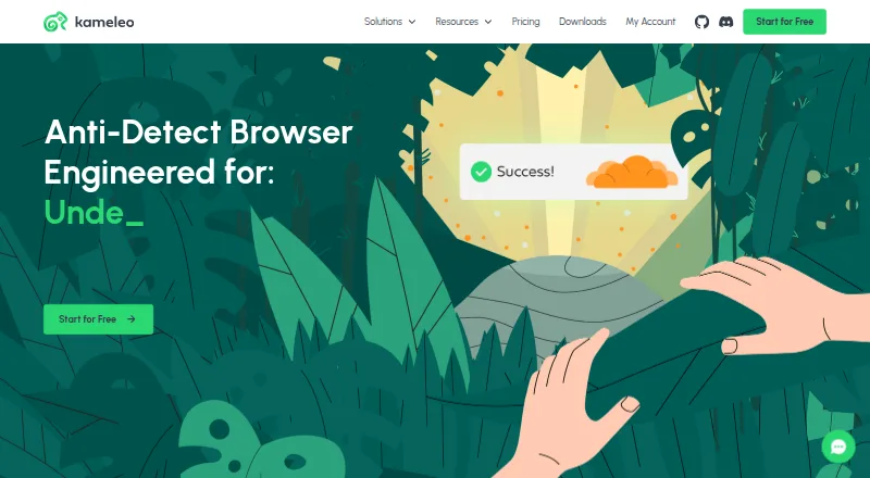 Kameleo screenshot