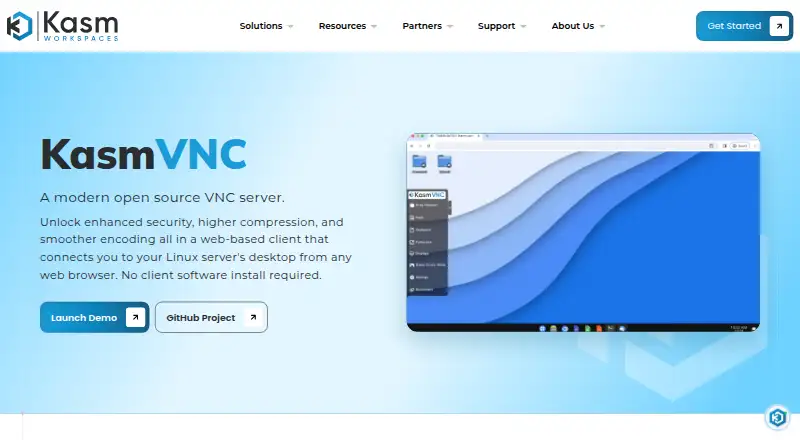 KasmVNC screenshot