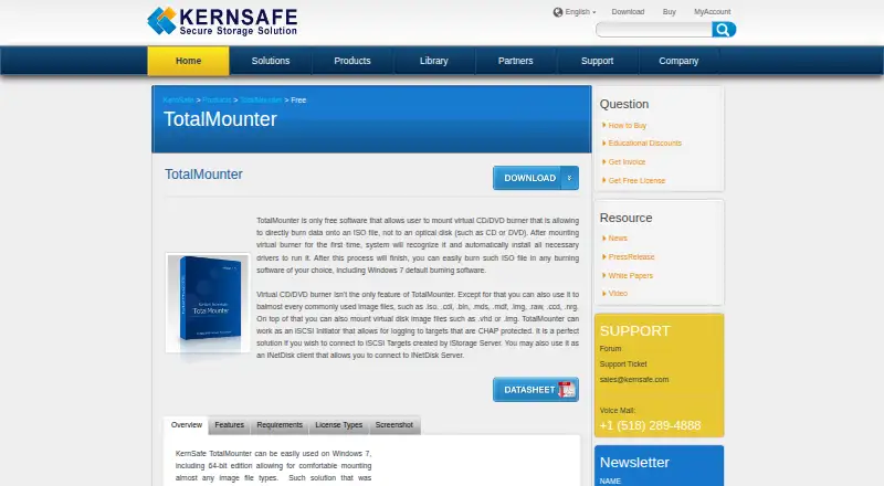 TotalMounter screenshot