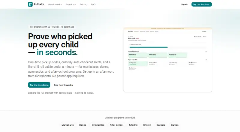 KidTally screenshot
