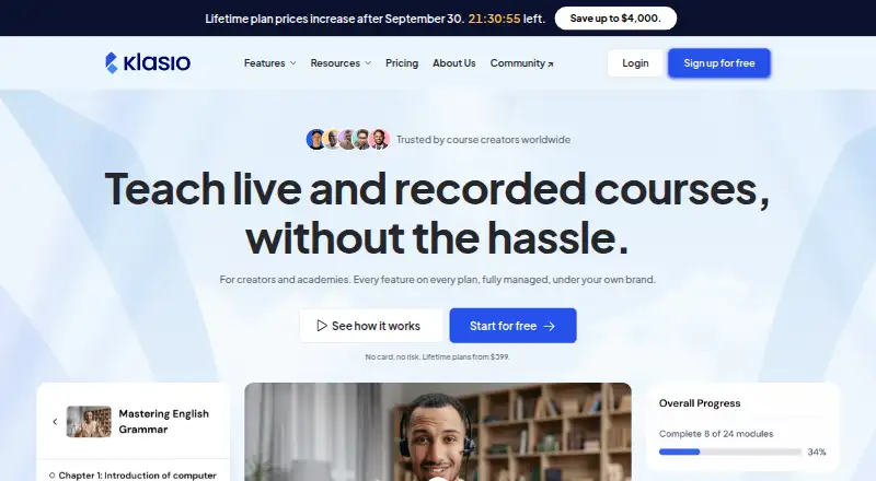 Klasio screenshot