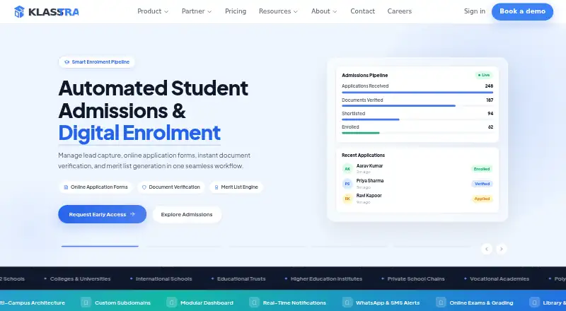 Klasstra screenshot
