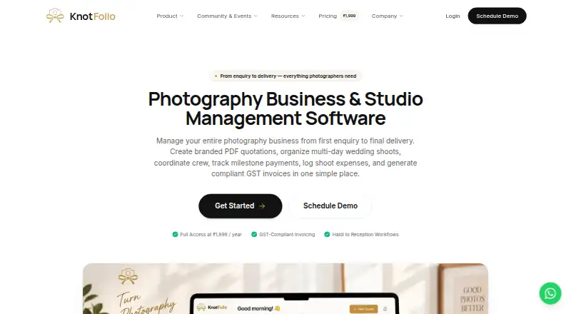 Knot Folio screenshot