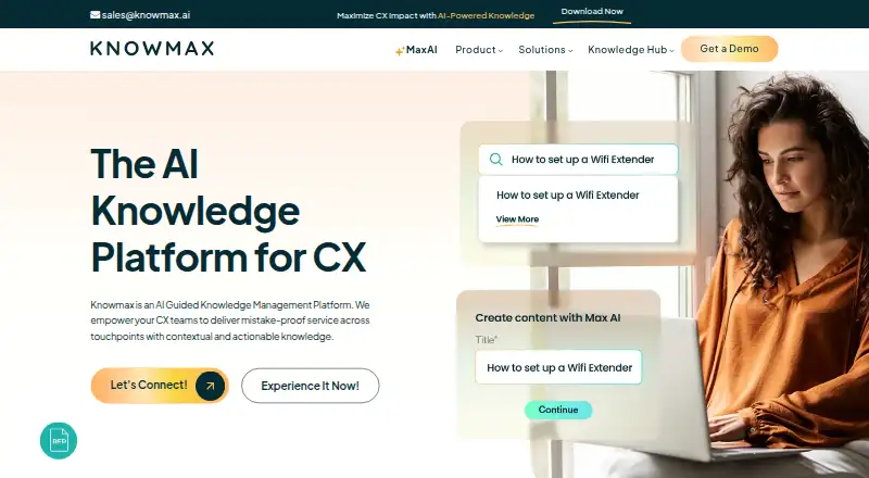 Knowmax screenshot