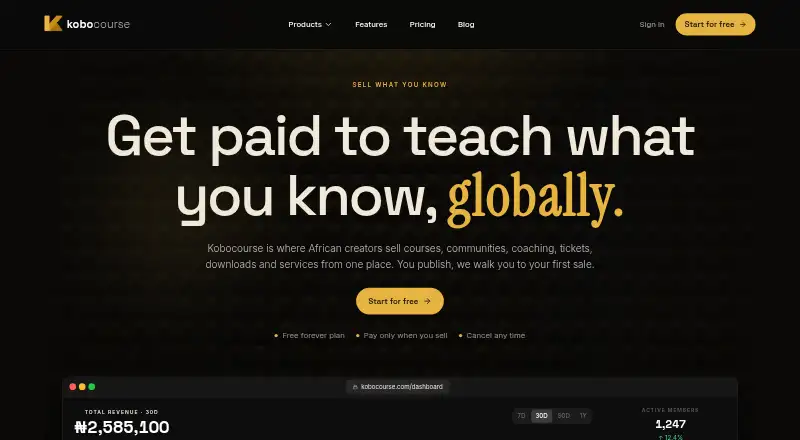 KoboCourse screenshot