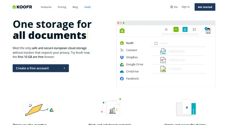 Koofr screenshot