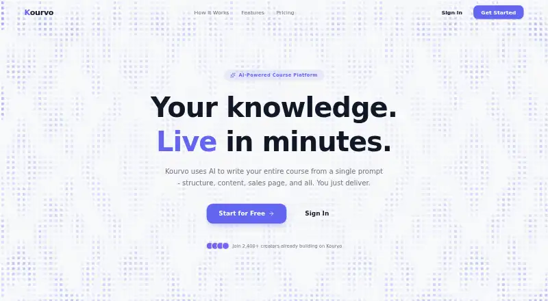 Kourvo screenshot