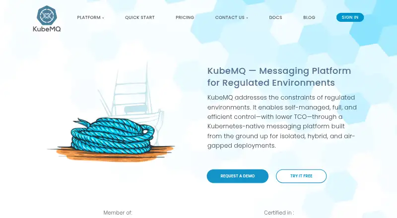 KubeMQ screenshot