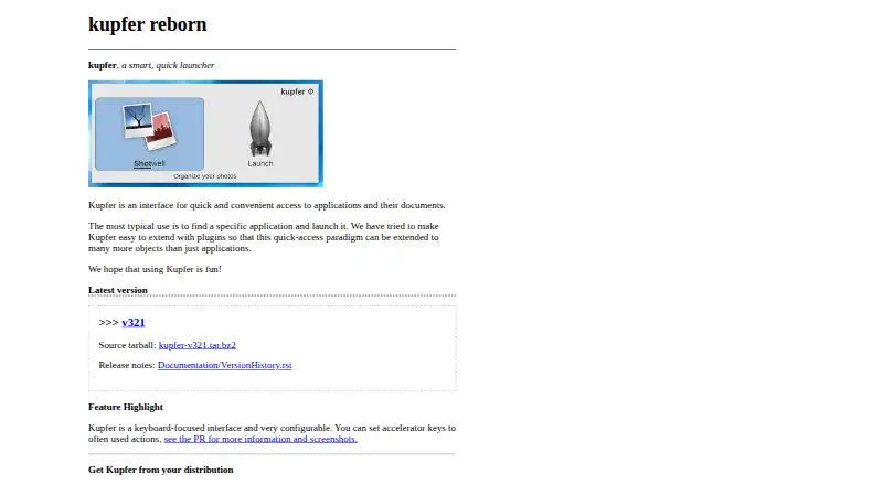 Kupfer screenshot