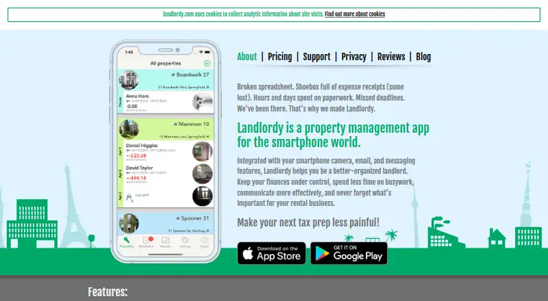 Landlordy screenshot
