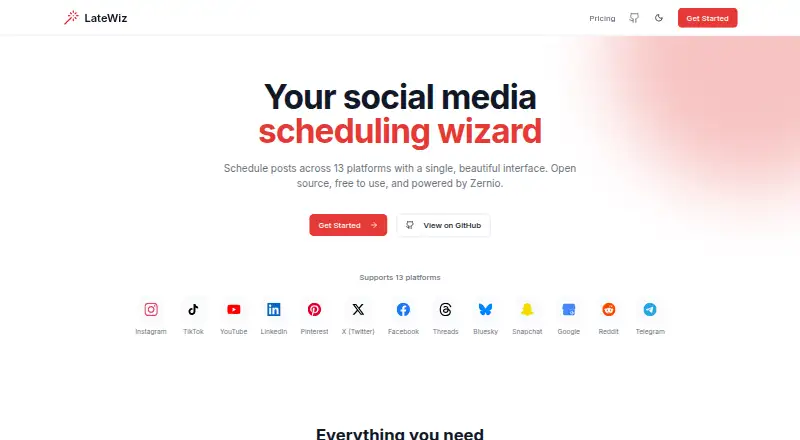 LateWiz screenshot