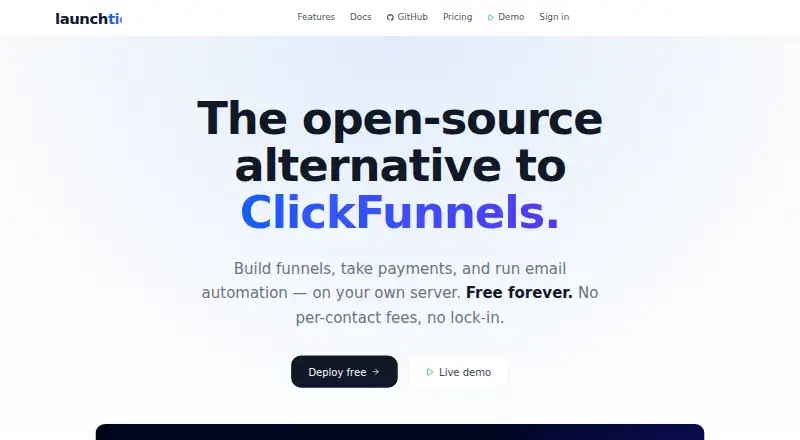 Launchtic screenshot