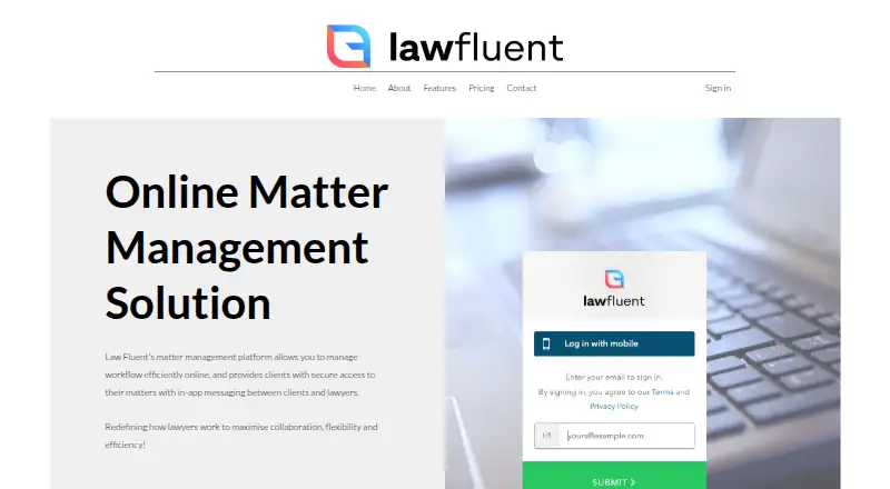 Law Fluent screenshot