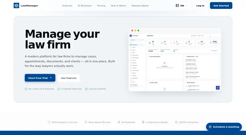 LawManager screenshot