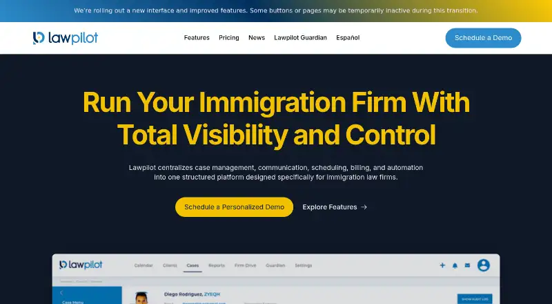 Lawpilot screenshot
