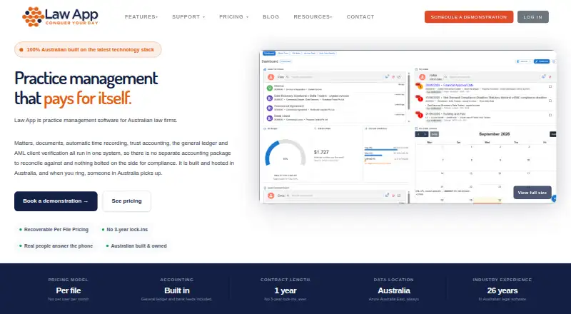 Law App screenshot