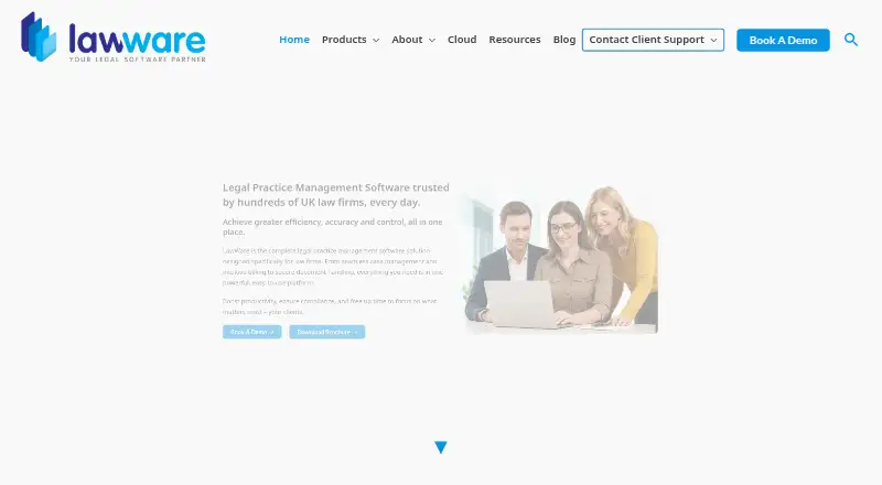 LawWare screenshot