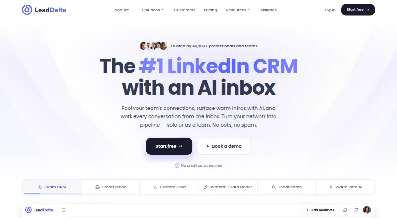 LeadDelta screenshot