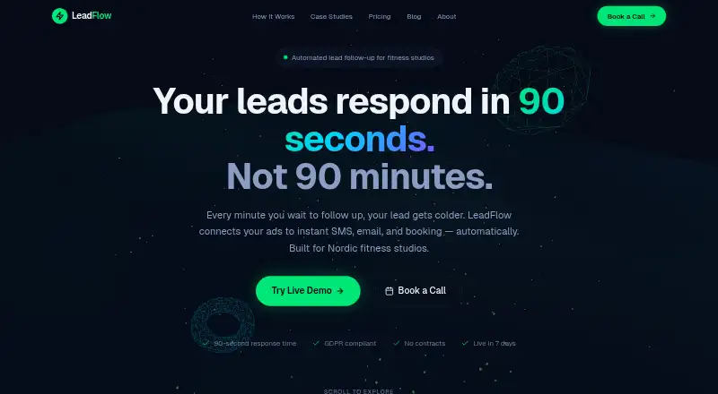 LeadFlow screenshot
