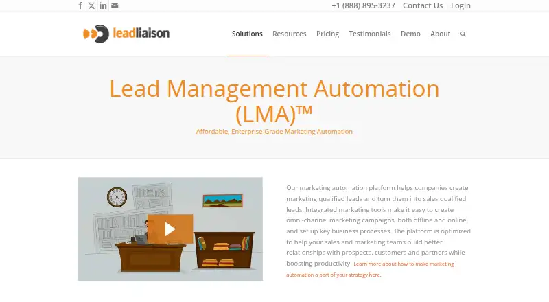 Lead Liaison screenshot