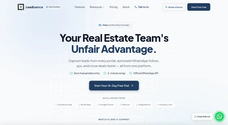 Leadluence screenshot