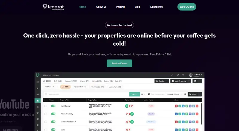 Leadrat screenshot