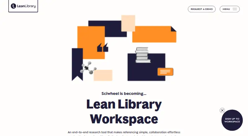 Lean Library Workspace screenshot