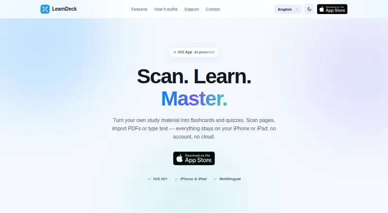 LearnDeck screenshot