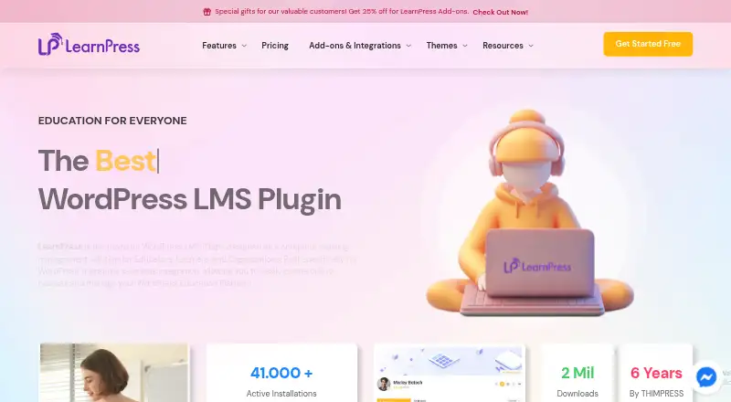 LearnPress screenshot