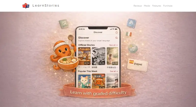 LearnStories screenshot