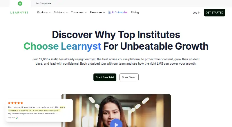 Learnyst screenshot