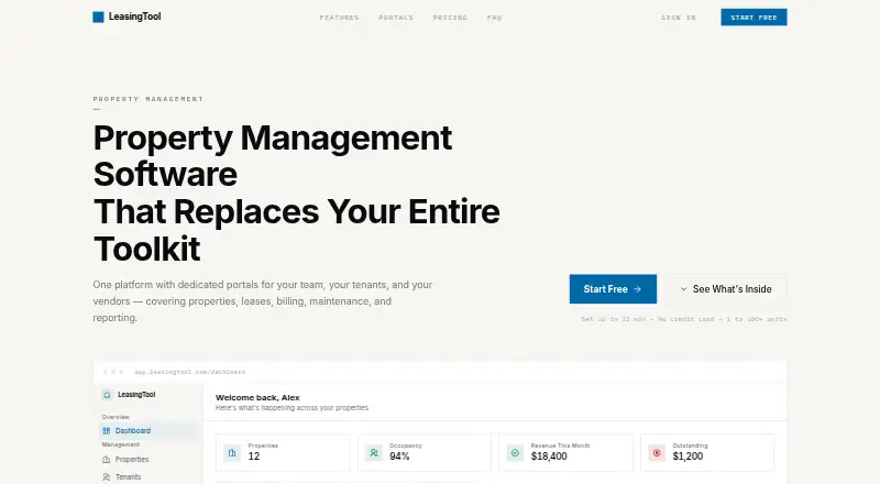 LeasingTool screenshot