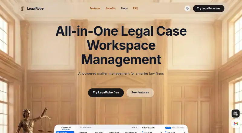 LegalRobe screenshot