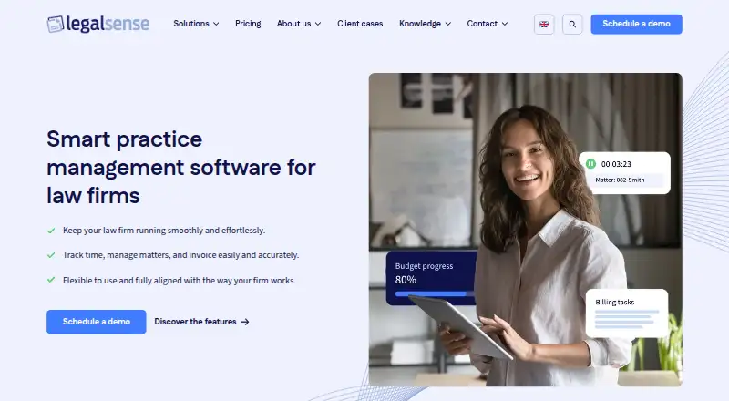 Legalsense screenshot