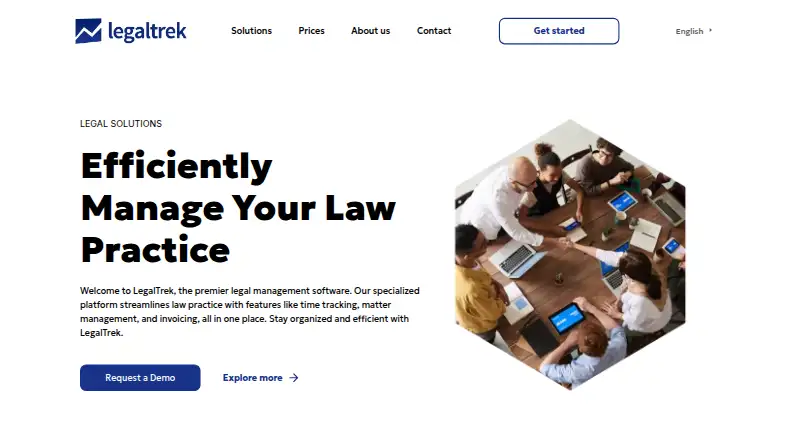 LegalTrek screenshot