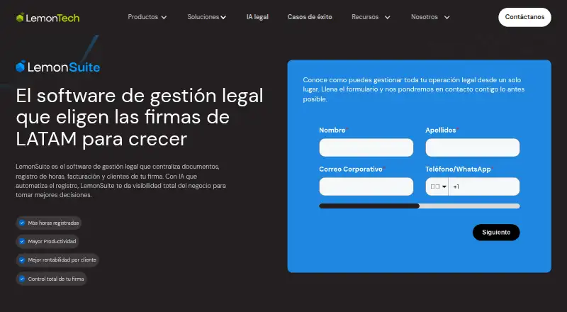 LemonSuite screenshot