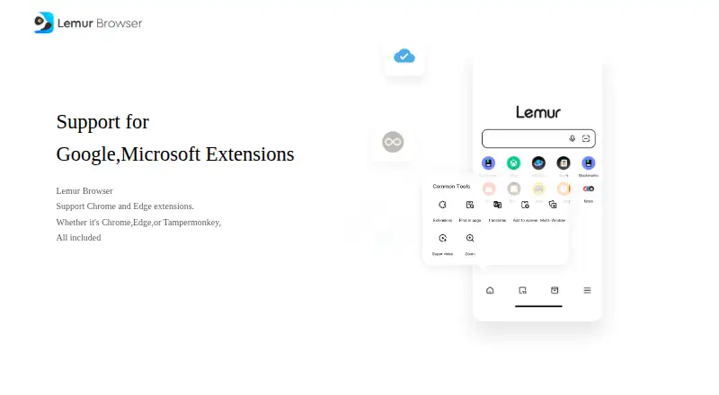 Lemur Browser screenshot