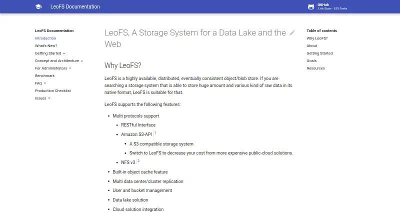 LeoFS screenshot