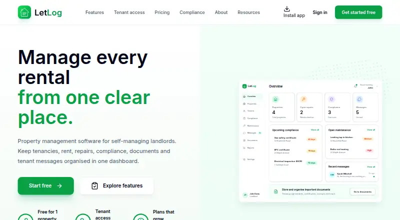 LetLog screenshot