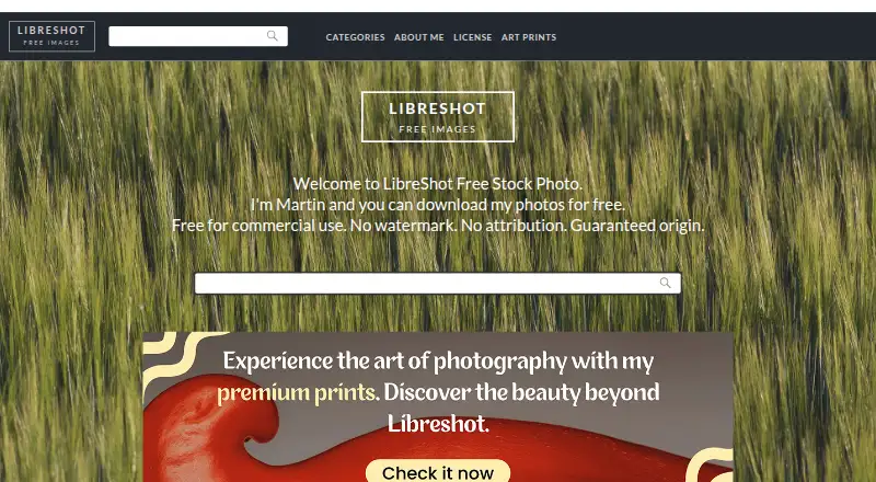 LibreShot screenshot