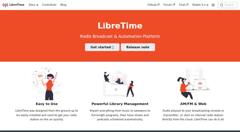 LibreTime screenshot