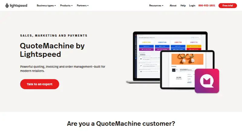 QuoteMachine screenshot