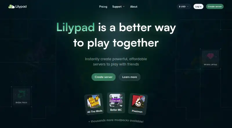 Lilypad screenshot