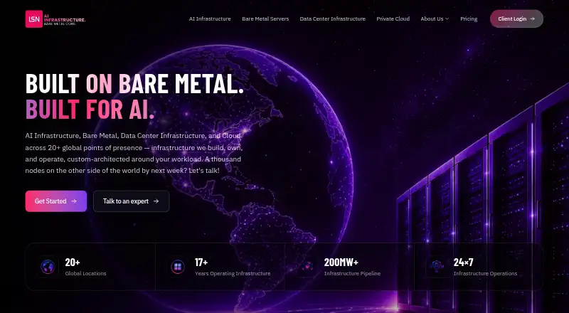 Limestone Networks Dedicated Servers screenshot