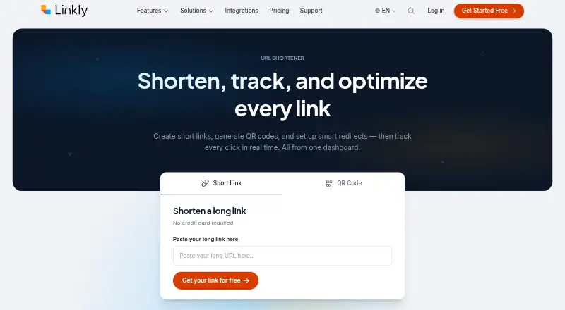 Linkly screenshot