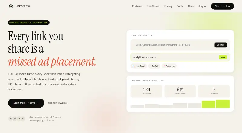 Link Squeeze screenshot