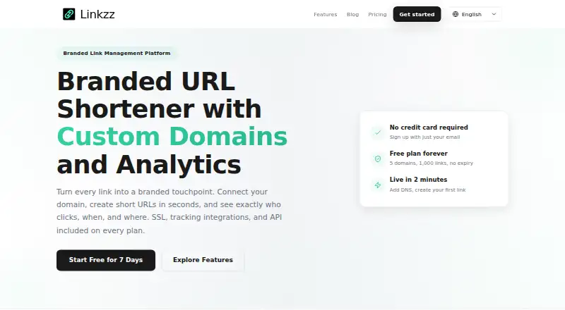 Linkzz.io screenshot