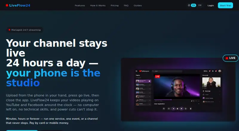 LiveFlow24 screenshot