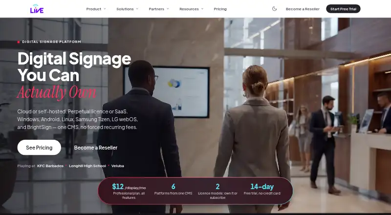 LiveSign screenshot