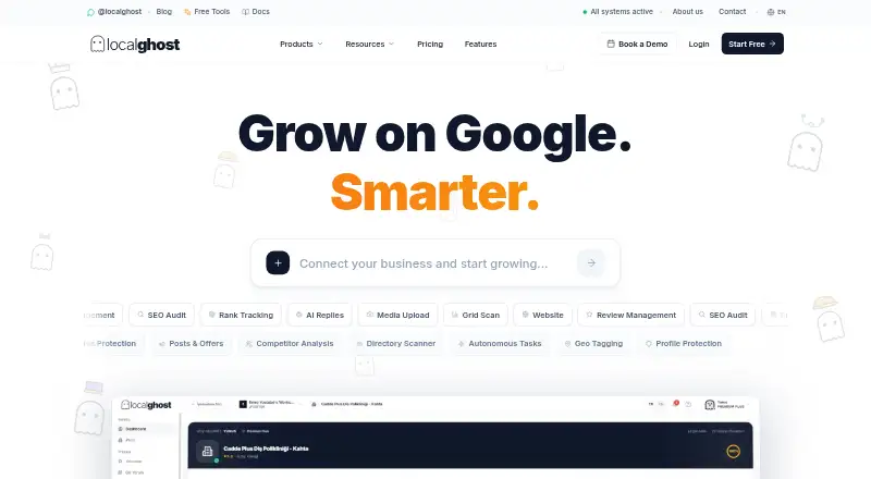 Localghost screenshot